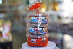 น้ำพริกกุ้งเสียบ ชุด3กระปุก ส่งเร็ว 24ชม. แม่จิตร (นน.รวม260g.)สูตรเด็ดปักษ์ใต้แท้ๆ รสชาดดั้งเดิม กุ้งตัวโตๆ รับประทานกับข้าวสวยหรือข้าวต้มอร่อยมาก