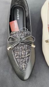 Sandal Flatshoes Wanita Hiasan Pita Terbaru