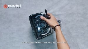 SCARLET LTC Headlamp LED 5569 Stop Lamp 5453 Set RX KING New