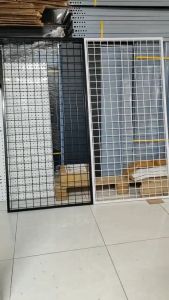 Khung lưới siêu dày - Khung lưới ô vuông treo phụ kiện quần áo - 1.2mx60