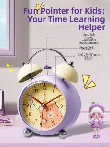 deli | Strong Wake-up Learning Alarm Clock for Students and Children 2025 New Version