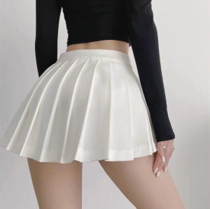 2025 New Style Hot Girl Short Skirt High Waist A-Line Wrap Body Half-length Front Short Back Long Autumn Winter Gored Skirt for Teen Girls