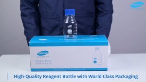 ขวดแก้ว ขวดเก็บสารเคมี สีใส/สีชา Omson Laboratory Bottle 100ml/250ml/500ml/1000ml/2000ml