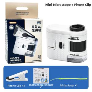 Portable Educational Microscope Toy for Kids