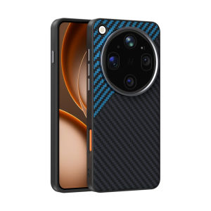 szhaiyu | For Magsafe Magnetic Wireless Charge Phone Case for Oppo Find X9 Ultra X9 X8 Pro X8S+ Carbon Fiber Leather Protective Cover