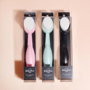Portable Manual Facial Cleansing Brush Soft Bristle Small Head Deep Cleaning Face Wash Brush Home Use Soft Bristle Cleansing Tool