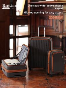 Rockland | Lightweight Large Capacity Luggage Side Opening Suitcase