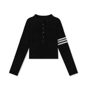 Fashionable Long Sleeve T-Shirt Womens Casual Basic Style Cotton Top Ladies Premium Quality Autumn New Arrival