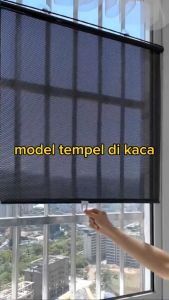 Sun Shield Roll Pelindung Anti Panas Matahari Mobil