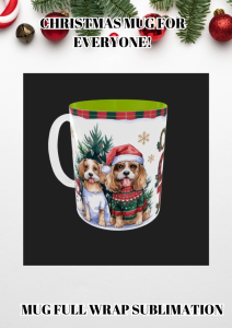 christmas mug gift for family friends dog gnemo design holiday coffee drinkware kitchen office mug hot cold animal lover