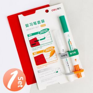 deli | Multifunction Erasable Study Pen Set