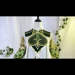 Nahida Cosplay Costume For Kids Game Genshin Impact Lesser Lord Kusanali Cosplay Dress Outfits Halloween Clothes