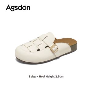Agsdon | Summer Wear Sandals Thick Bottomed