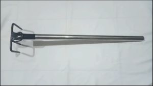 Garukan kebun gagang pipa Stainless Steel