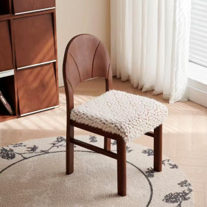 MU FENG ZHI NAN | Vintage Retro Leisure Negotiation Dining Chair