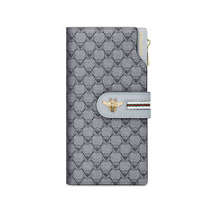 WILLIAMPOLO | Anti Skimming Long Wallet Card Slot Large Capacity Wallet