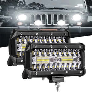 Đèn Pha LED 7 Inch Đèn Sương Mù Đèn Tìm Đường Dành Cho Xe Hơi Xe Tải ATV SUV Xe 4x4 - 12V 24V Chống Nước IP68 Độ Sáng Cao