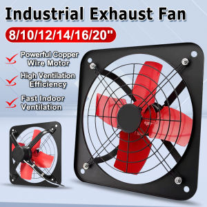 8.10.12.14.16.20 inch Exhaust Fan Industrial Wall Type Toilet Kitchen Ventilation Fan Kipas Ekzos 排气扇
