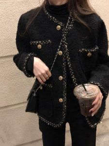 Elegant Loose Short Wool Jacket