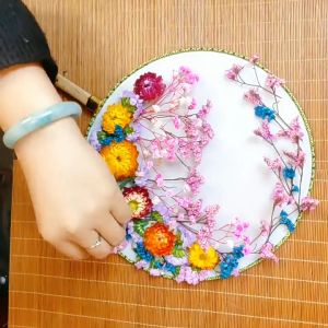 Natural Real Dried Flowers Assorted Mixed Preserved Colorful Floral Plants Art Craft Flower for for Home Table Decor Candle Frame DIY Wedding Party Decoration
