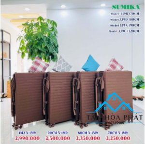 GIƯỜNG XẾP GẤP GỌN HÀN QUỐC SUMIKA Model: 339C ( RỘNG 120 cm)  - NỘI THẤT TÂN HÒA PHÁT