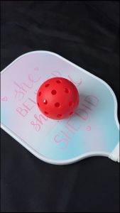 FUYOGI Pickleball Lightweight Sport Training Practice Dark-light Durable Hollow Ball