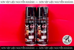 Sơn Xịt Samurai 4/104 Màu Xám 400ml – Sơn Phun Grey Cho Xe Máy Nhựa Kim Loại Phụ Kiện DIY