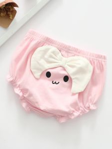 กางเกงขาสั้นสำหรับเด็กกางเกง PP ตัวใหญ่สไตล์ตะวันตกสำหรับเด็กทารกกางเกงทรงพองผ้าฝ้ายแท้ใส่ด้านในแบบบางใส่ช่วงฤดูร้อนสำหรับเด็กชายและเด็กหญิงอายุ0-3ขวบ2