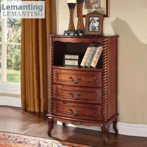 LEMANTING | Retro European Style 3-drawer Storage Cabinet