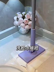 Automatic Cloth Changing Mini Mop Dust-absorbing Removal Mop Lazy Flat Mop Floor Cleaner Pembersih Lantai Mini Mop 拖把