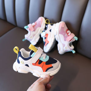 Breathable Mesh Childrens Sports Shoes Soft Bottom Single Shoes for Boys And Girls Spring Autumn Seasonal Kids Footwear