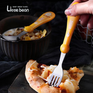Child-safe Childrens Spoon and Fork Set