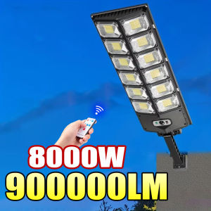 900000LM Powerful Outdoor Solar Lamp 8000W/4000W/2000W/500W Solar Led Light Outdoor Sunlight Flood Light Solar Wall Street Lamp