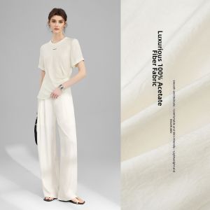 BEIQIANI | Soft Viscose Crepe Design Two-Piece Set