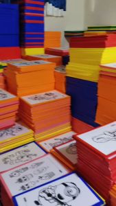 paket hemat 50 Sterofoam lukis ukuran 30x40 / mewarnai sterofome / gabus lukis / lukis sterofome / buku gambar / perlengkapan menggambar / sterofome lembar