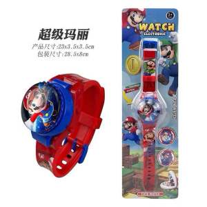 Boboiboy Kuromi Kids Watch Spinner Labubu Music Game Keychain Cartoon Toys Melody Batman Frozen Spiderman Mario