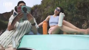 Tyeso Tumbler Sport Thermos Bottle With Handle 600/750/1050/1200ml Vacuum Insulated Water Bottle Botol Air 保温瓶