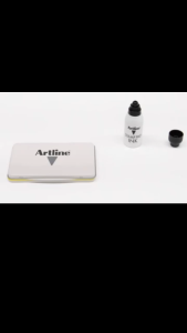 ARTLINE STAMP PAD / STAMP PAD INK NO.0 / NO.00 / NO.1 / NO.2 /50ML (Price For 1 Pcs)