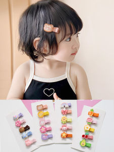 Cute Mini Baby Hair Clips: Fruit Cartoon Baby Forehead Clip & Girls' Hair Accessories