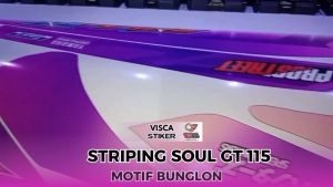 Stiker Striping Soul GT 115: Desain Stiker Mobil & Modifikasi Eksterior