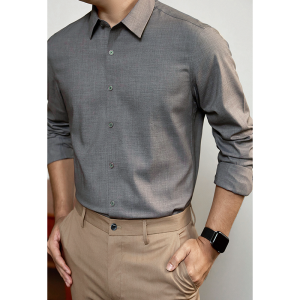 PERDONTOO | Cooling Wrinkle-Resistant Mens Long Sleeve Shirt