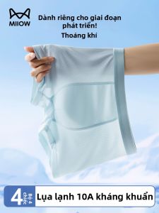 MiiOW | Quần Sịp Bé Trai Thoáng Khí Lụa Băng