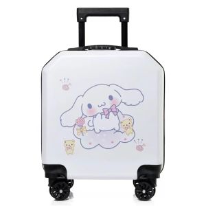 เด็ก การ์ตูน รหัสผ่านล็อคกระเป๋าเดินทางขนาดเล็กกระเป๋าเดินทางพกพาพร้อมดึงสําหรับเด็กชายและเด็กหญิงนักเรียนชั้นประถมศึกษา