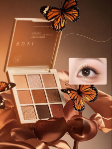 RUYI | Multi-Function Eyeshadow Palette Daily Nude Tones Highlighter Blush