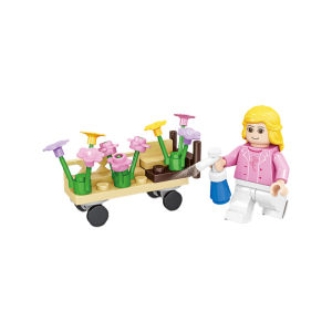 Hohland Girl Series Building Blocks Set best gift choice educational and fun develops hands-on skills Girl Series Building Blocks Set multiple styles available