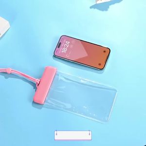 Waterproof Phone Case Pouch For Swimming Diving TPU Cover For iPhone 13 14 15 16 17 Pro Samsung Xiaomi Huawei Below 7.3 IPX8
