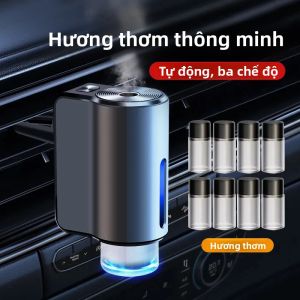 Máy Khuếch Tán Hương Liệu Thông Minh Trên Ô Tô Máy Tạo Độ Ẩm Bằng Điện Máy Làm Mát Không Khí Trên Ô Tô Máy Khử Mùi - Máy Phân Phối Nước Hoa Di Động Trên Xe
