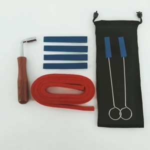 6Pcs Piano Tuning Lever Tools Kit Mute Hammer DIY Set Piano Wrench Tuner Tuning Stick Tuning Tape