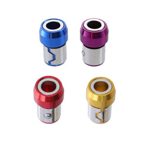 3/4Pcs Magnetic Screw Rings Magnetized Ring Screwdriver Bits For 1/4 Inch 6.35MM Screwdriver Bits Electric Screwdriver Bits
