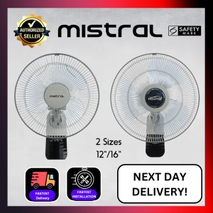 Cheapest Installation Mistral MWF3035R / MWF4035 12"/16"  WALL FAN WITH REMOTE CONTROL